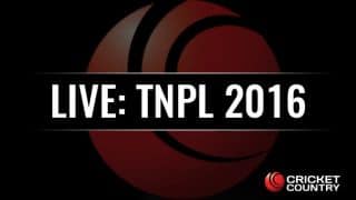 VTV 134/9, 20 overs | TNPL 2016 Live Updates, Dindigul Dragons vs VB Thiruvallur Veerans: DDD win by 29 runs